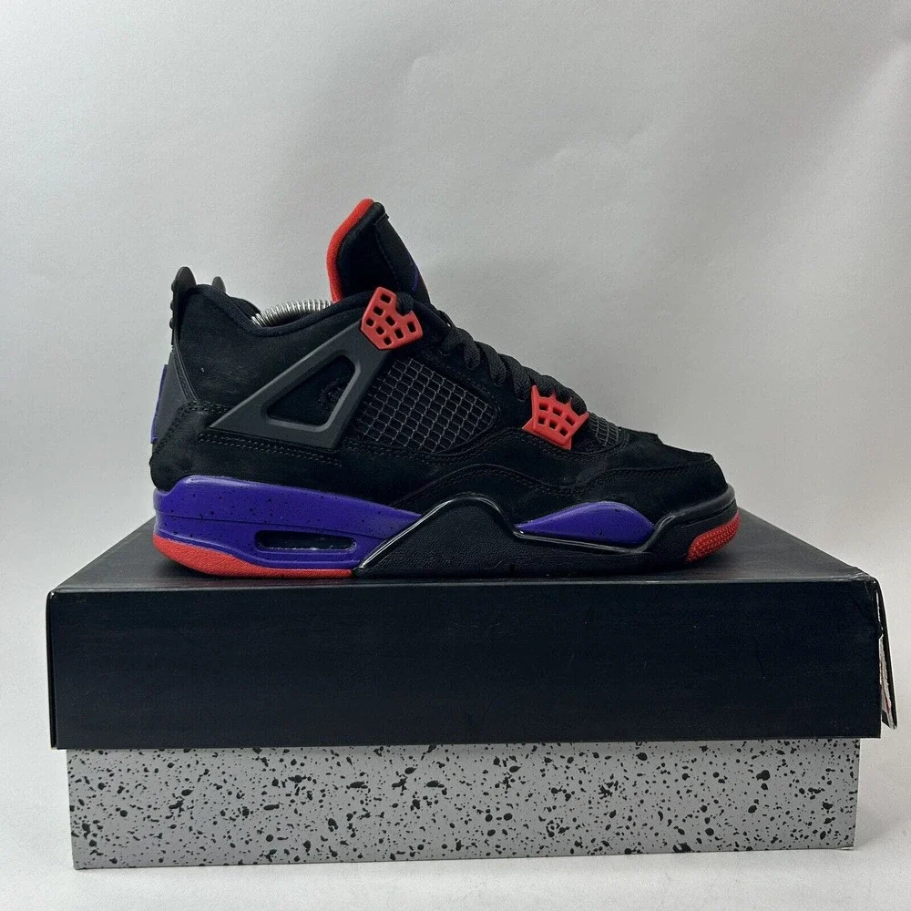 Nike Shoes Air Jordan 4 Retro NRG “Raptors OVO/Drake Signature” 2024 - Picture 4 of 12